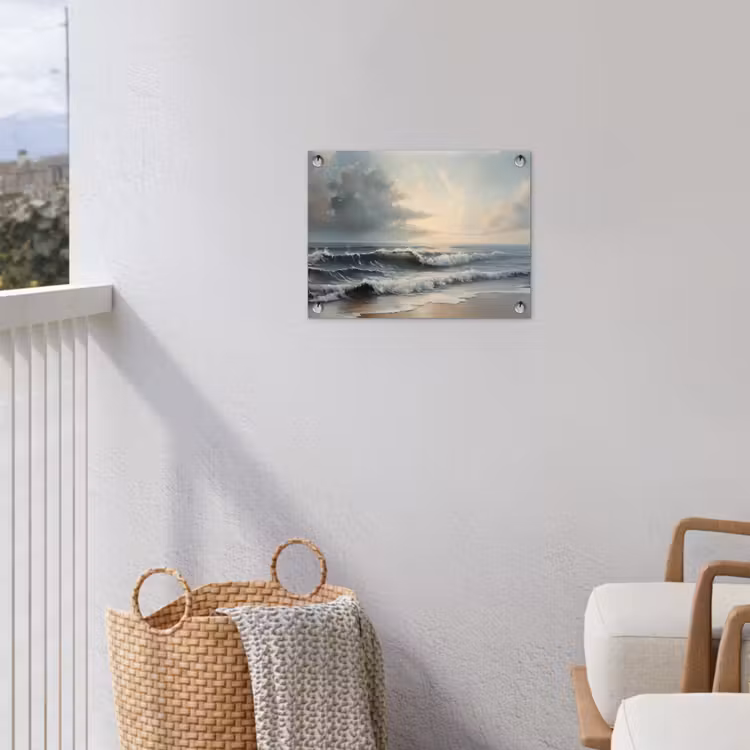 Tuinposter - Strand - Zee - Zonsondergang — 3