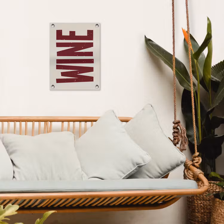 Tuinposter - Wine - Red - Decoratie - Japandi — 5