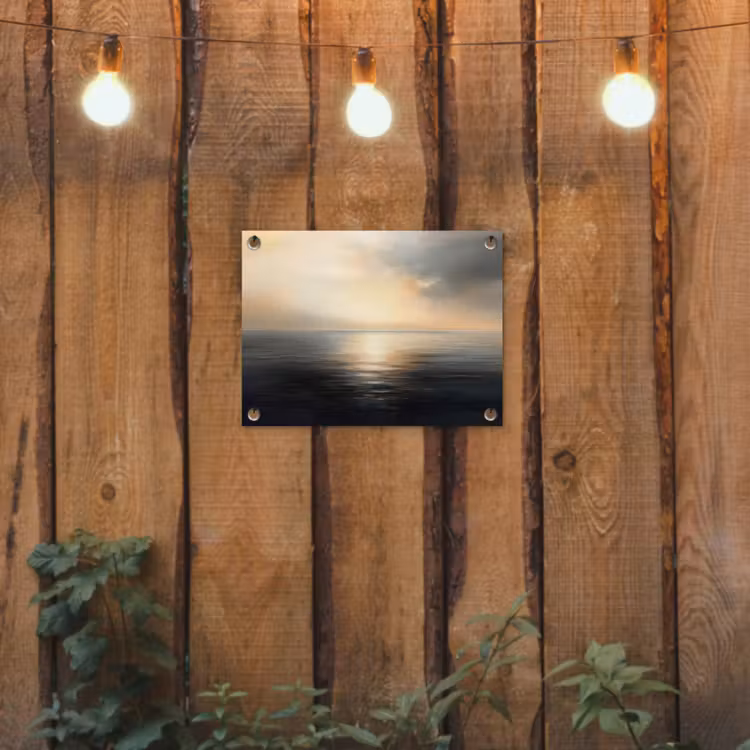 Tuinposter - Zon - Horizon - Zee — 2