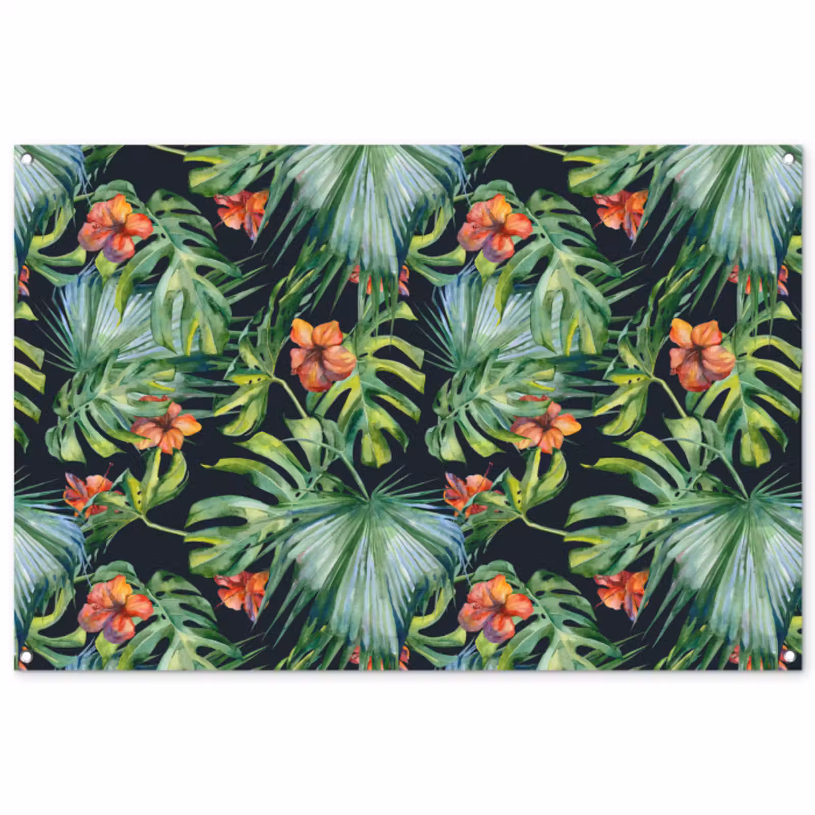 Tuinposter - Monstera - Jungle - Bladeren — 1