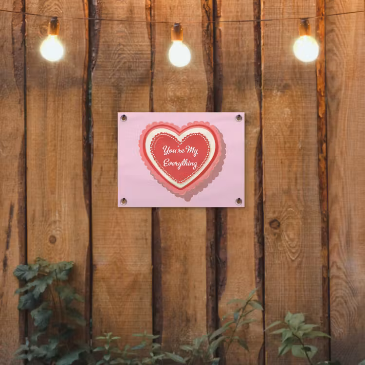 Tuinposter - Liefde - Hart - Valentijn — 2