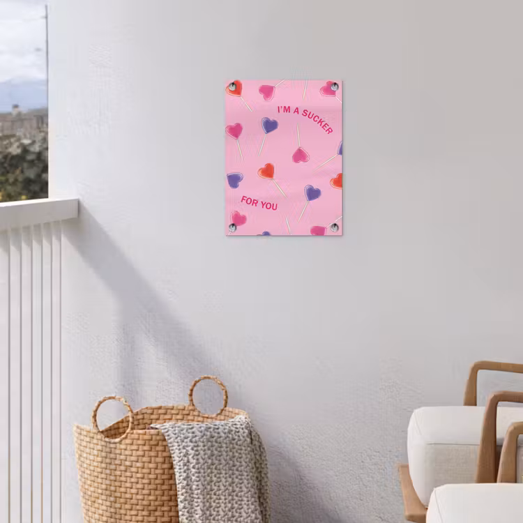 Tuinposter - Lolly - Valentijn - Illustratie - Snoep — 3