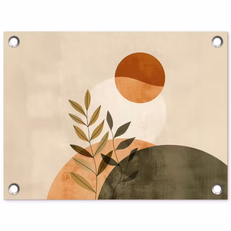 Tuinposter - Takken - Vormen - Abstract — 1