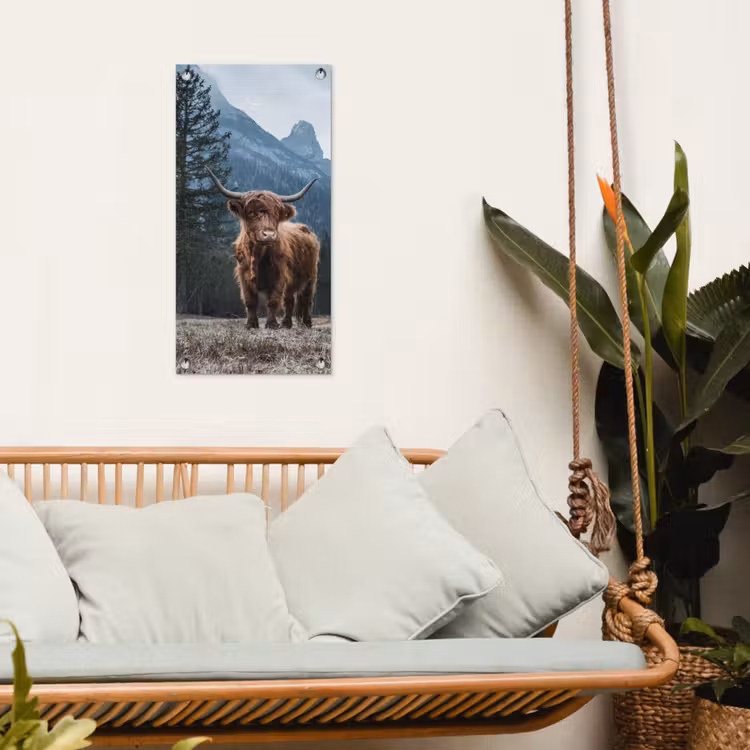 Tuinposter - Hooglander voor Bergen — 5