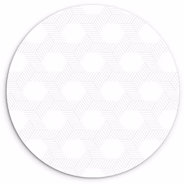 Muurcirkel glas - Grafisch - Patroon - Modern — 1