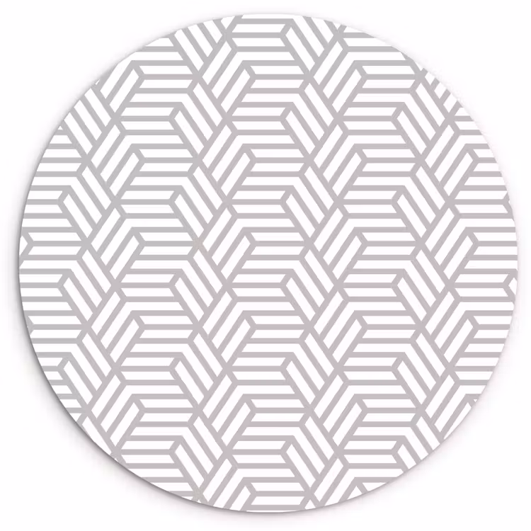 Muurcirkel glas - Grafisch - Patroon - Modern - Opvallend — 1