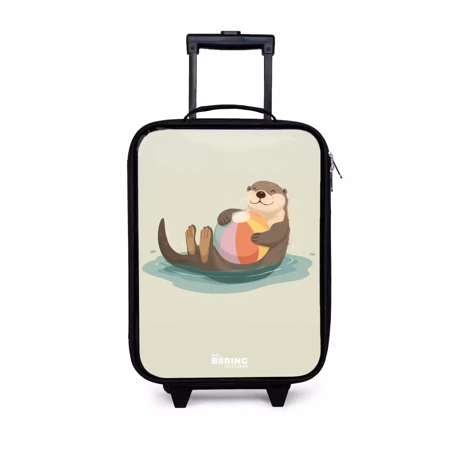 Kinderkoffer - Zwart - Otter - Strandbal - Water — 1