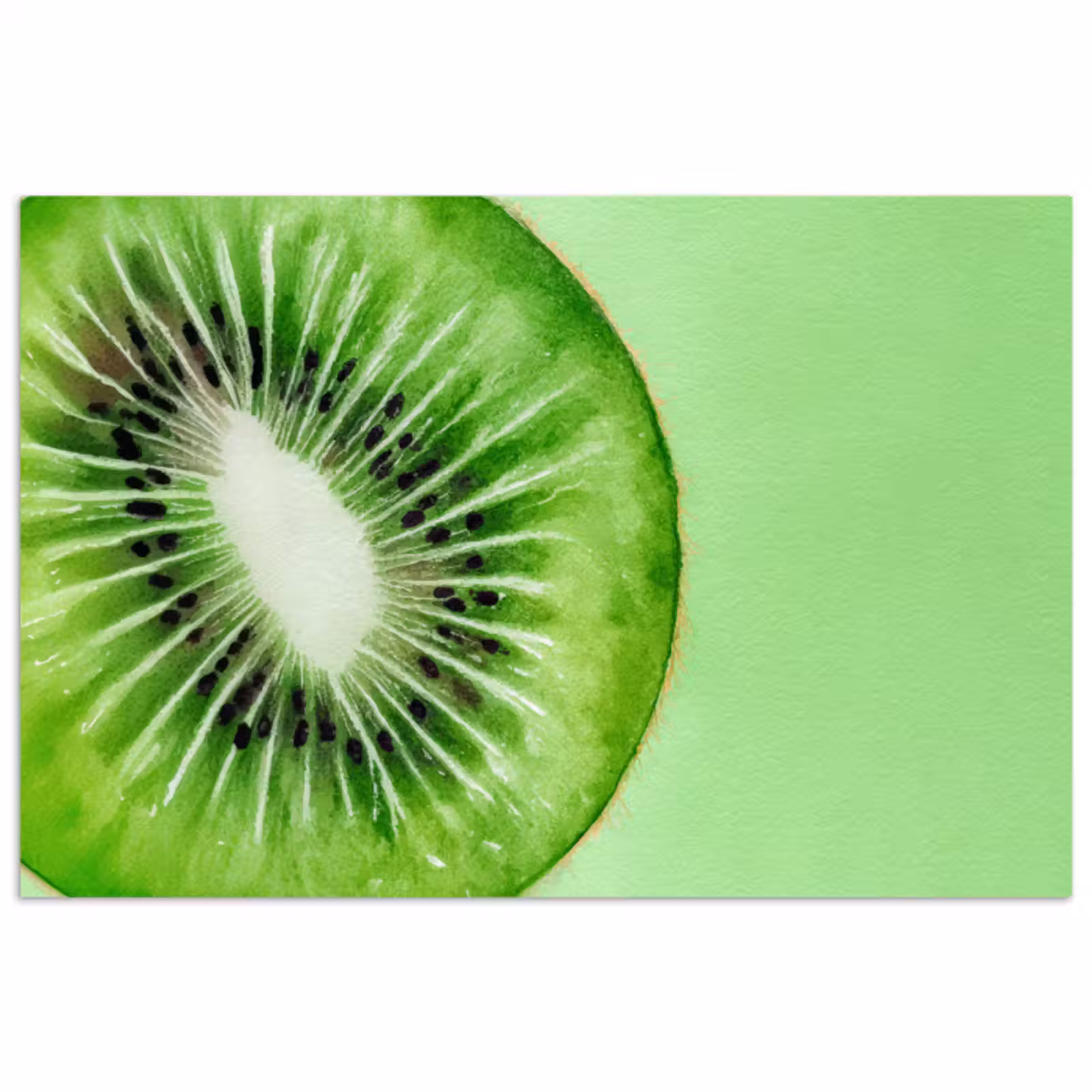 Poster – Kiwi - Groen - Fris — 1