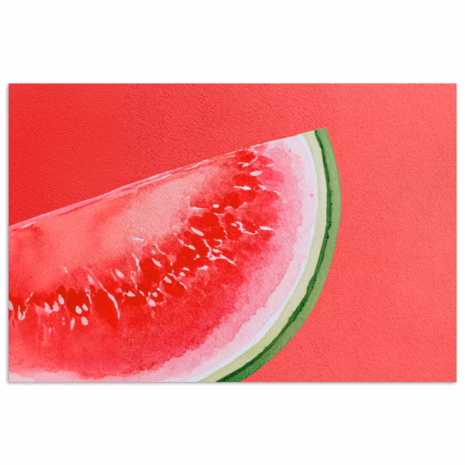 Poster – Watermeloen - Rood - Zomers — 1