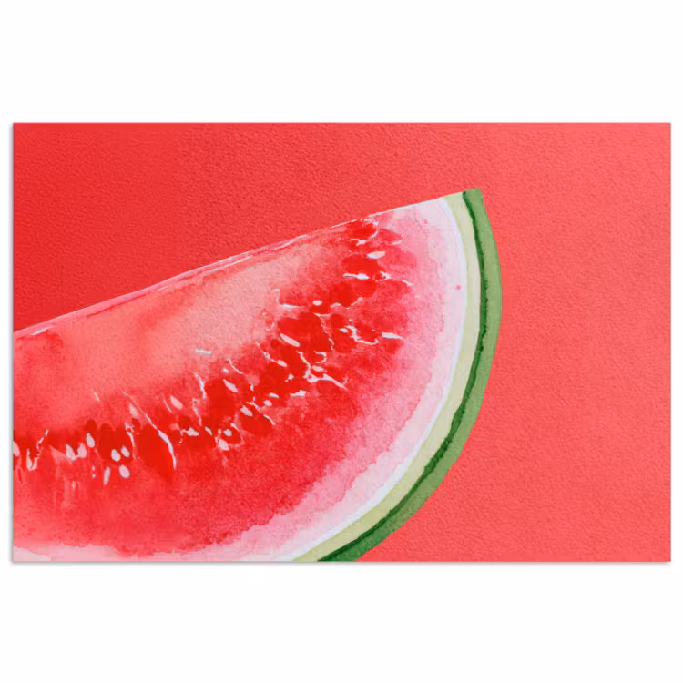 Poster – Watermeloen - Rood - Zomers — 1