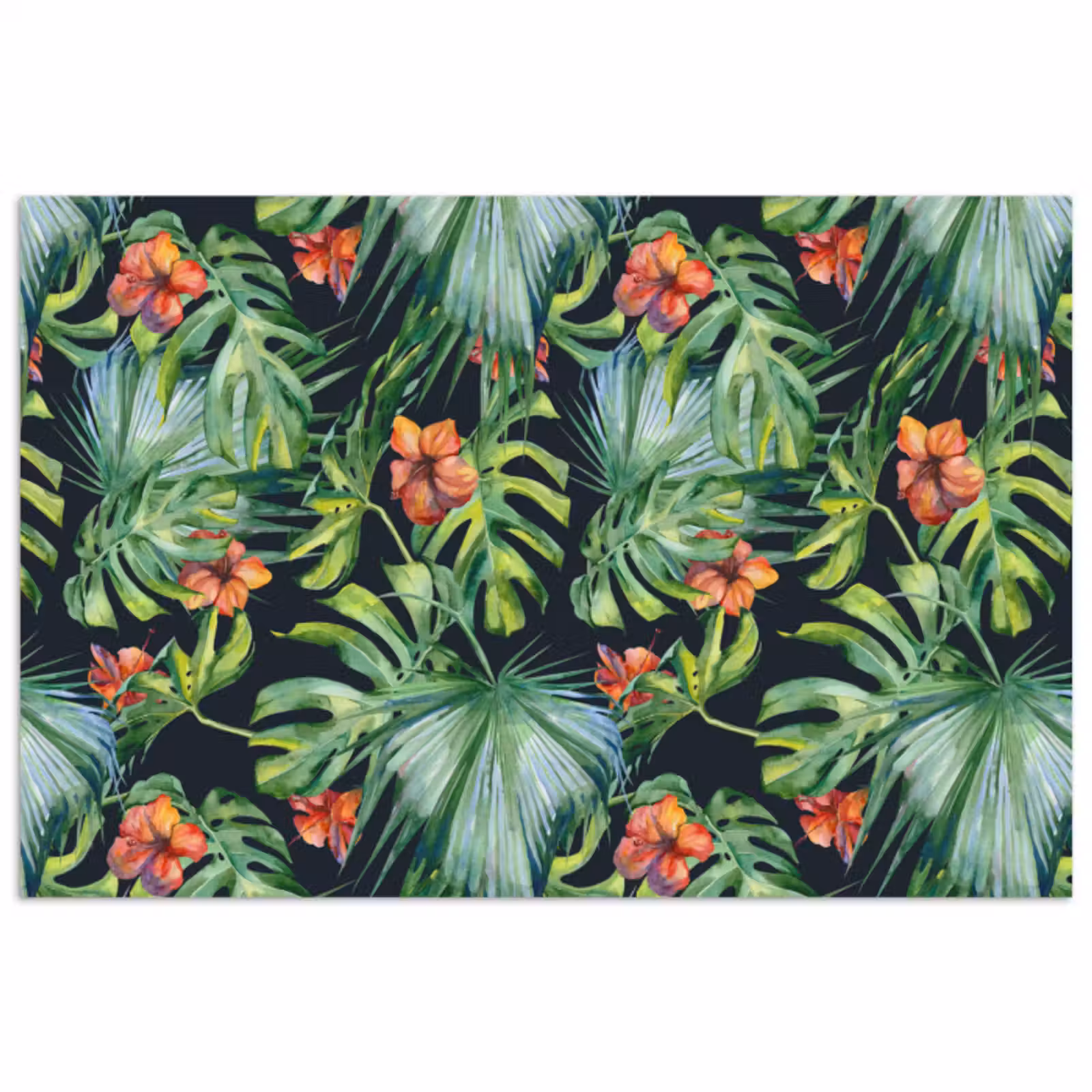 Poster – Bladeren - Bloemen - Jungle - Tropisch — 1