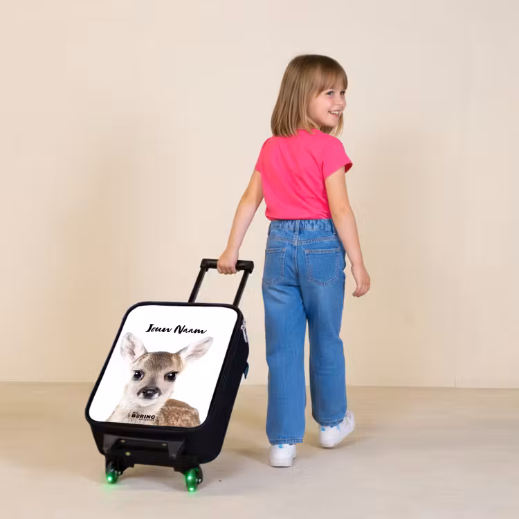Kinderkoffer - Zwart - Bambino — 2
