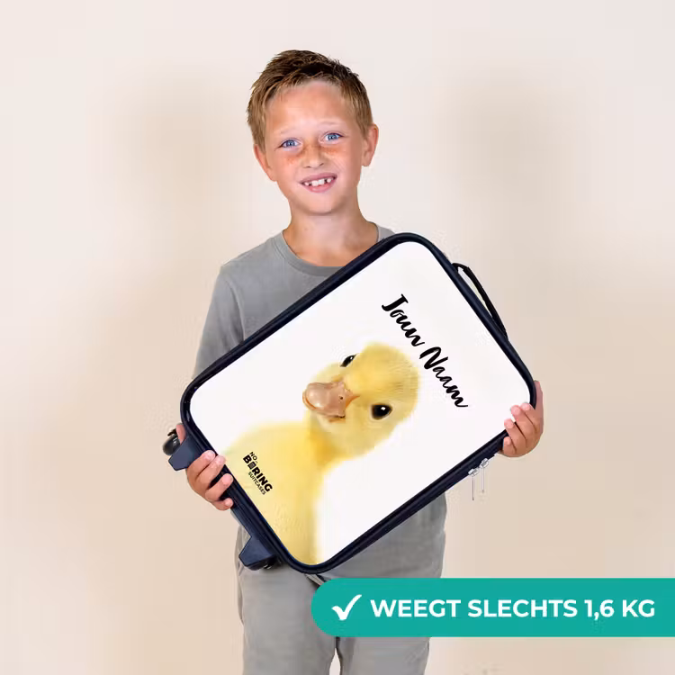 Kinderkoffer - Zwart - Barry de Badeend — 3