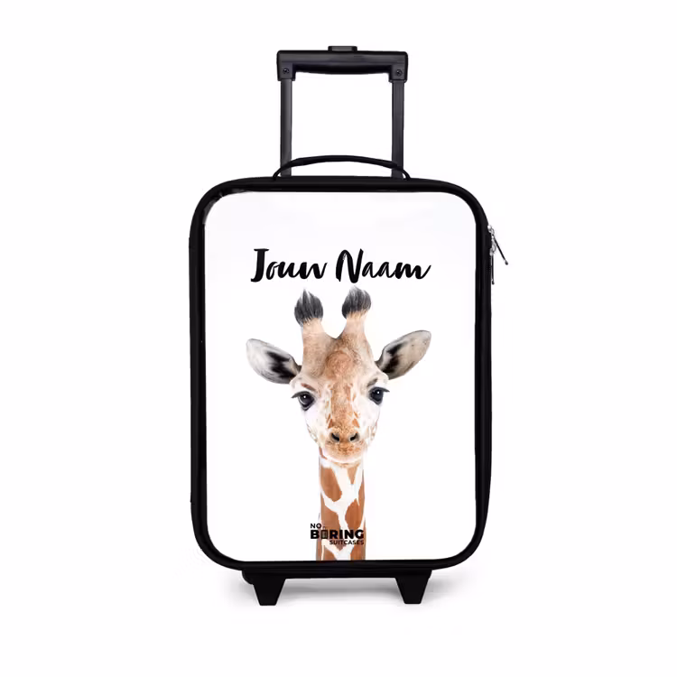 Kinderkoffer - Zwart - Gerrie Giraffe — 1