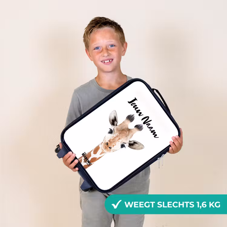 Kinderkoffer - Zwart - Gerrie Giraffe — 3