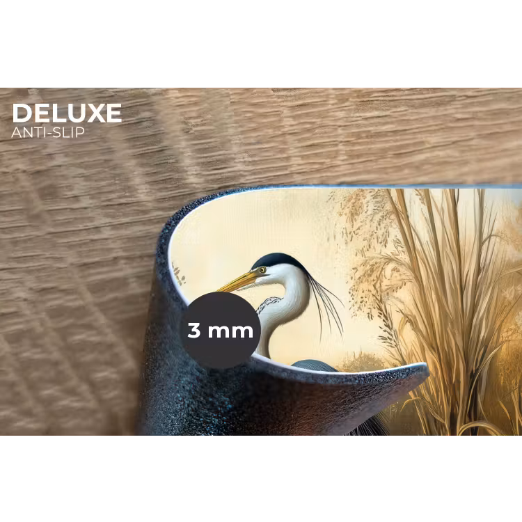 Placemat - 6 stuks - Reiger - Water - Planten — 4