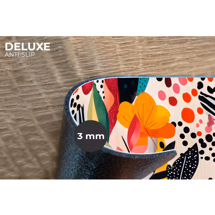 Placemat - 6 stuks - Bloemen - Bladeren - Abstract - Kleurrijk — 4