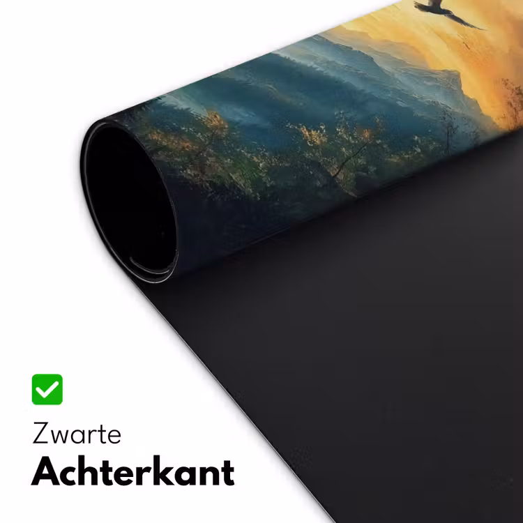 Bureau onderlegger - Vogels - Zon - Bomen - Groen — 4
