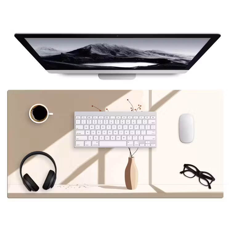 Bureau onderlegger - Vaas - Takken - Bessen - Minimalistisch — 3