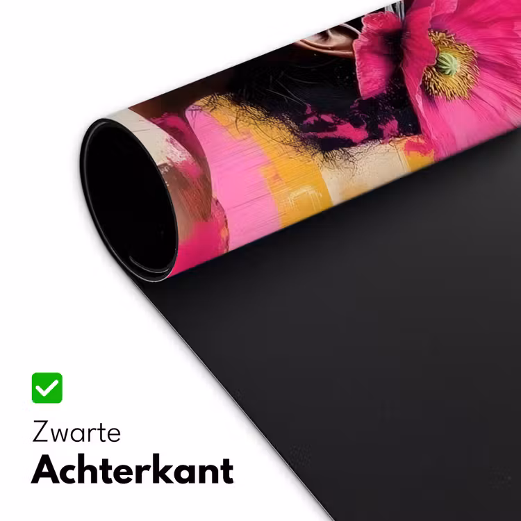 Bureau onderlegger - Vogel - Vrouw - Abstract - Bloem — 4