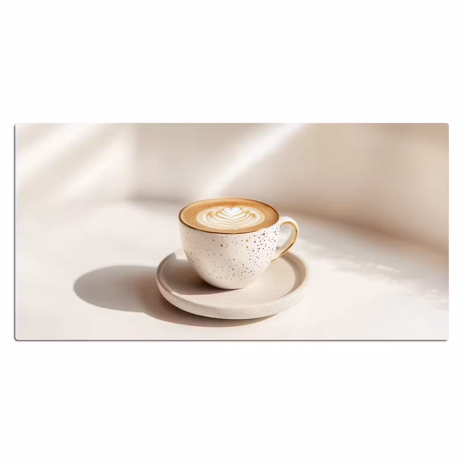 Bureau onderlegger - Cappuccino - Schuim - Schotel - Beige — 1