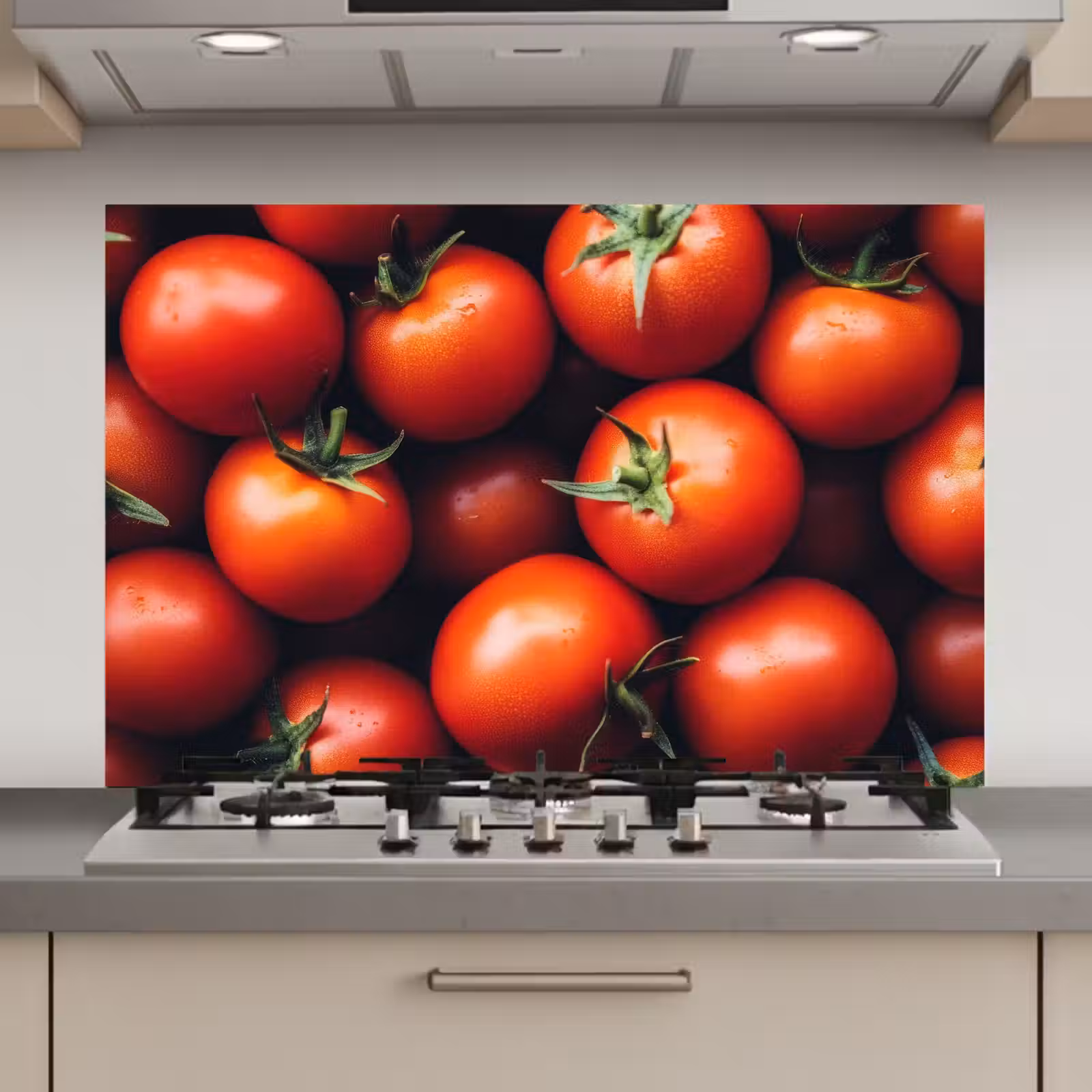 Spatscherm keuken - Groente - Rood - Tomaten — 1