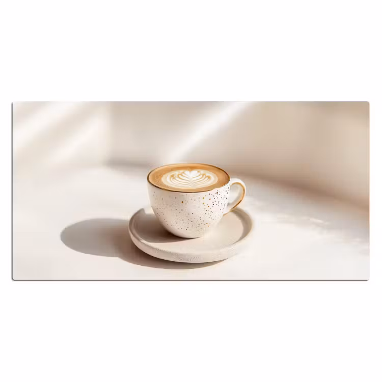 Bureau onderlegger - Cappuccino - Schuim - Schotel - Beige — 1