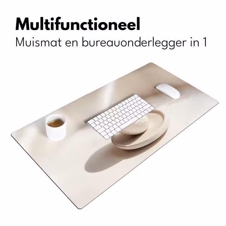 Bureau onderlegger - Cappuccino - Schuim - Schotel - Beige — 6