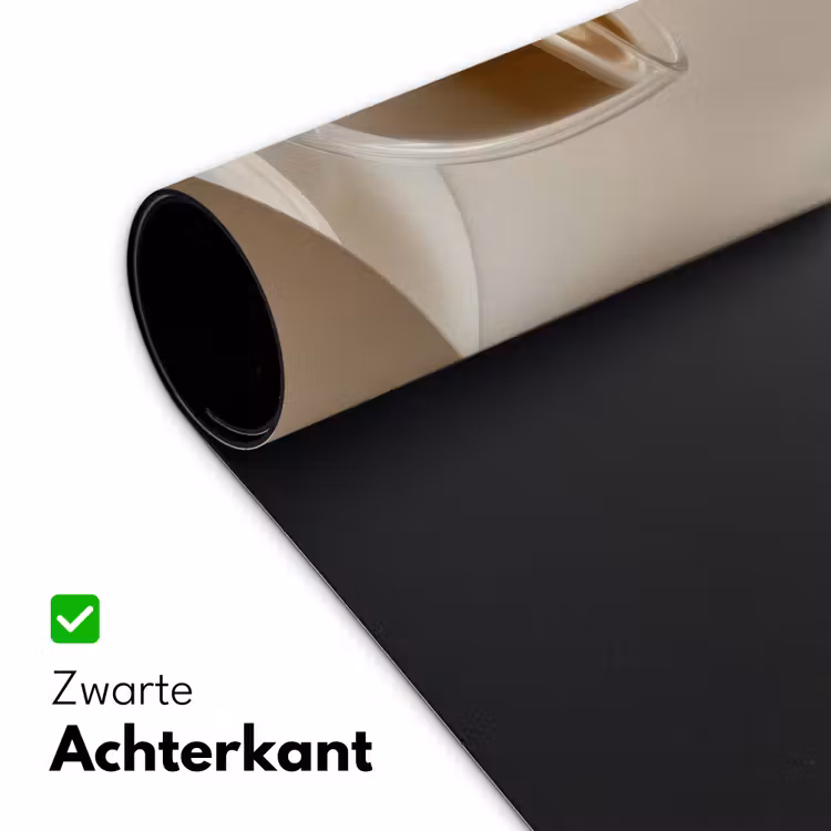 Bureau onderlegger - Mok - Latte - Minimalistisch - Schaduw — 4