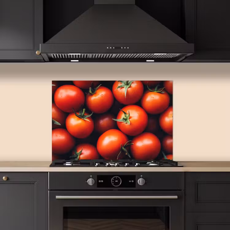 Spatscherm keuken - Groente - Rood - Tomaten — 2