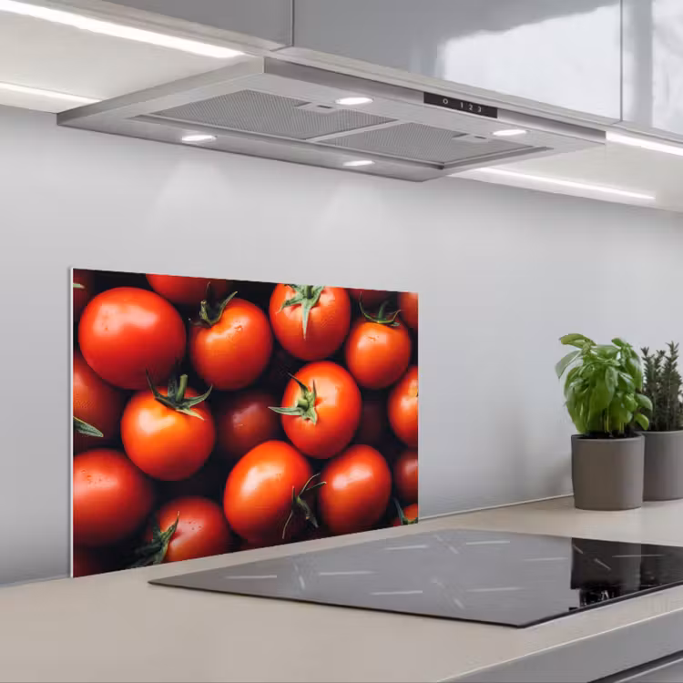 Spatscherm keuken - Groente - Rood - Tomaten — 5