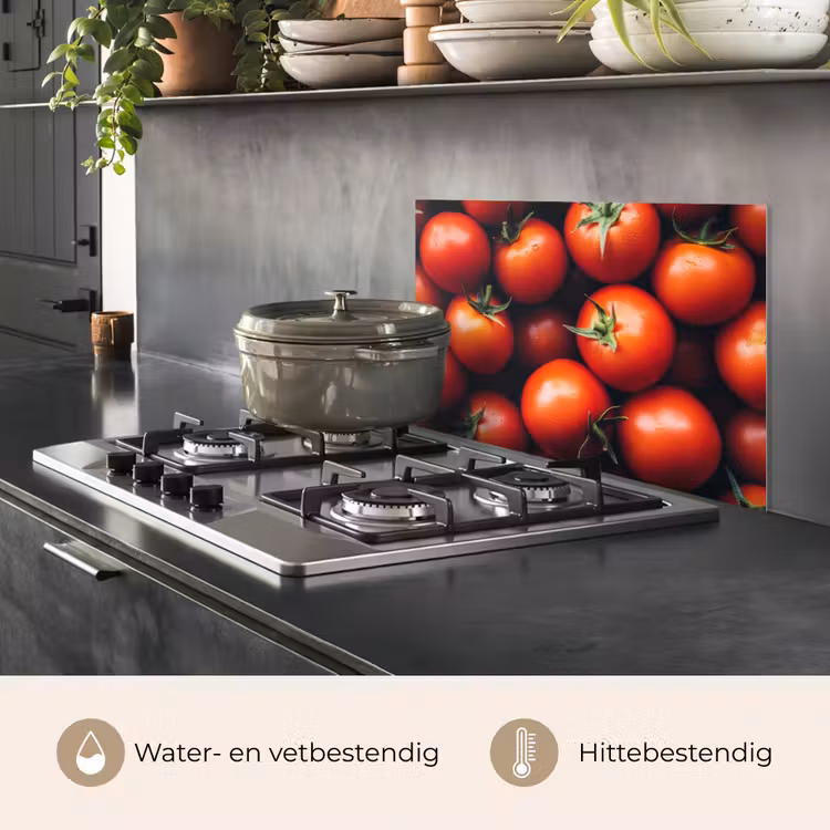 Spatscherm keuken - Groente - Rood - Tomaten — 7