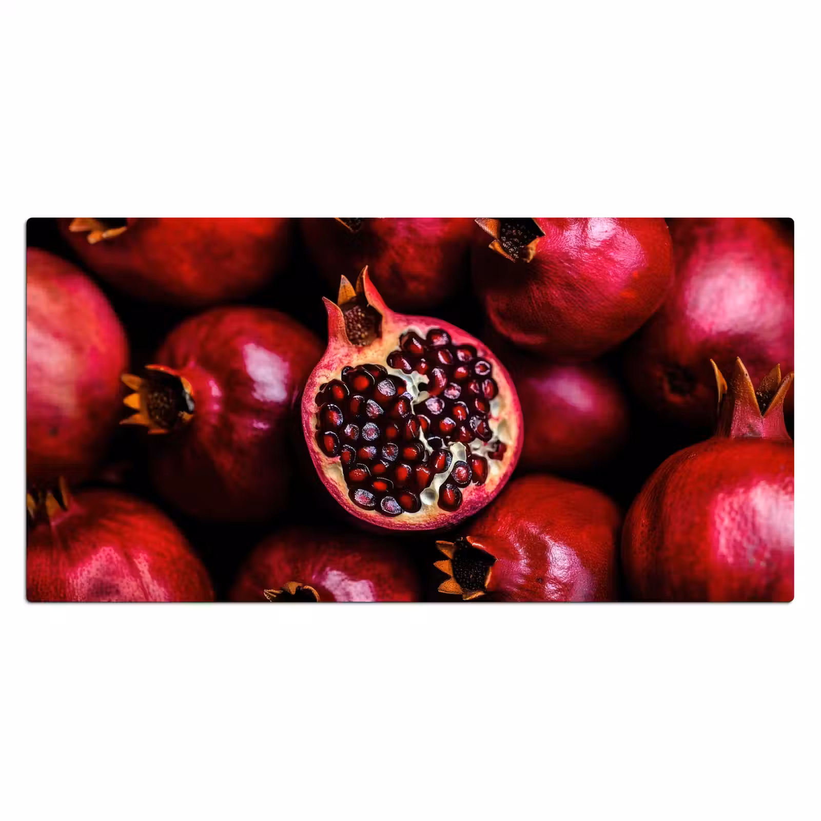 Bureau onderlegger - Granaatappel - Rood - Fruit — 1