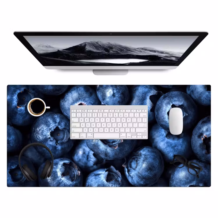 Bureau onderlegger - Bessen - Blauw - Fruit — 3