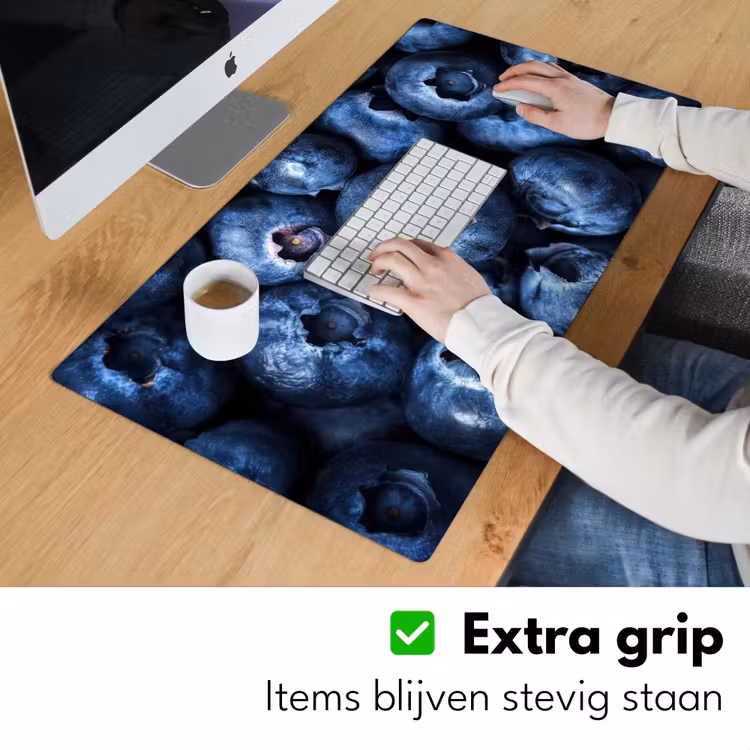 Bureau onderlegger - Bessen - Blauw - Fruit — 5