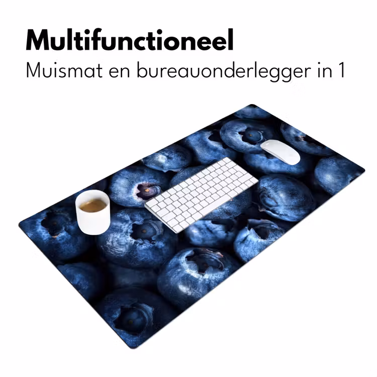 Bureau onderlegger - Bessen - Blauw - Fruit — 6