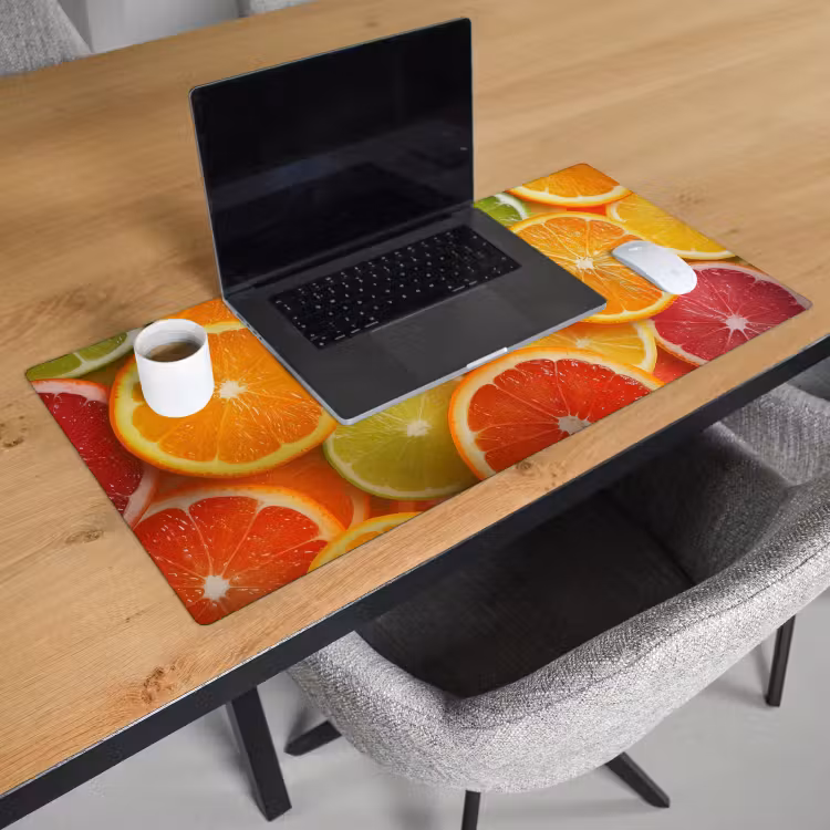 Bureau onderlegger - Fruit - Kleurrijk - Close up — 2