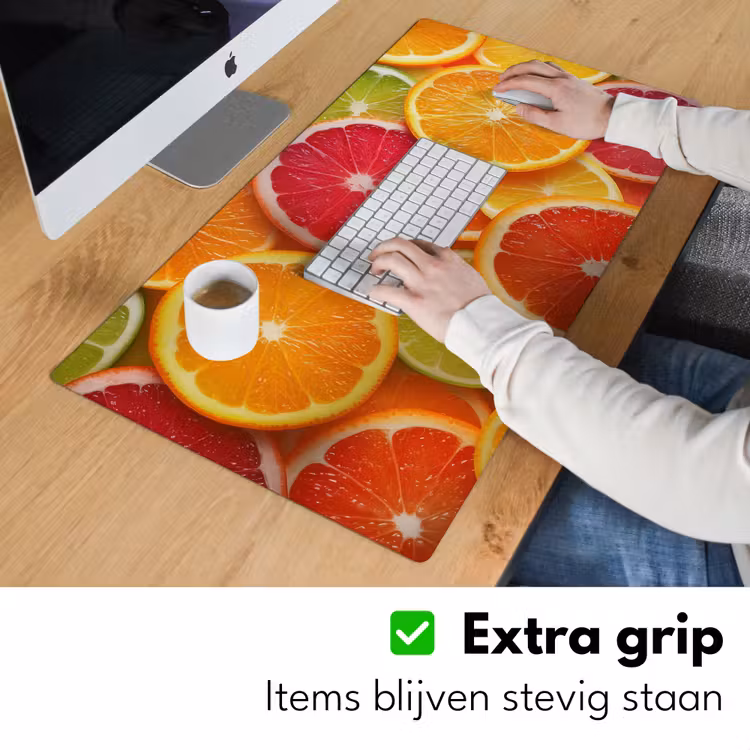 Bureau onderlegger - Fruit - Kleurrijk - Close up — 5