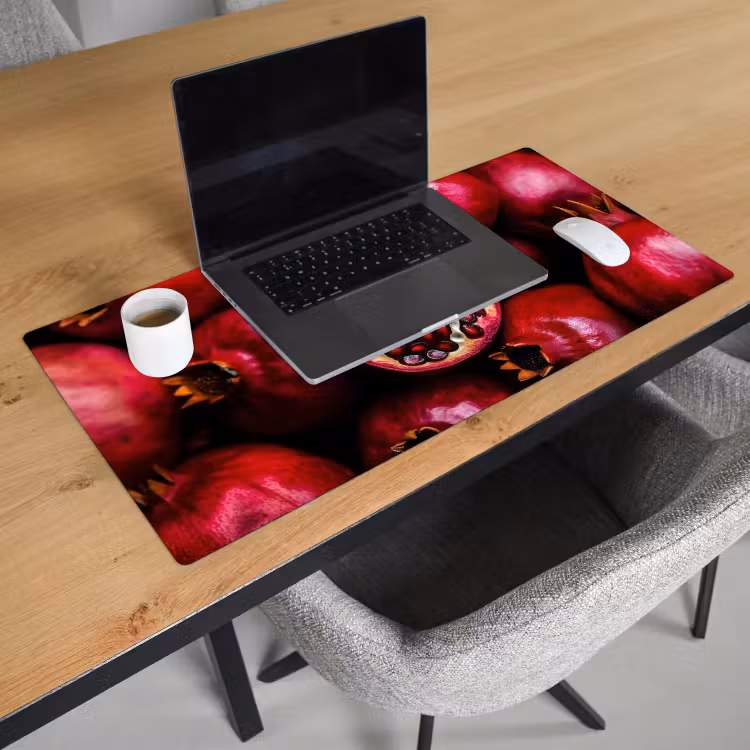 Bureau onderlegger - Granaatappel - Rood - Fruit — 2