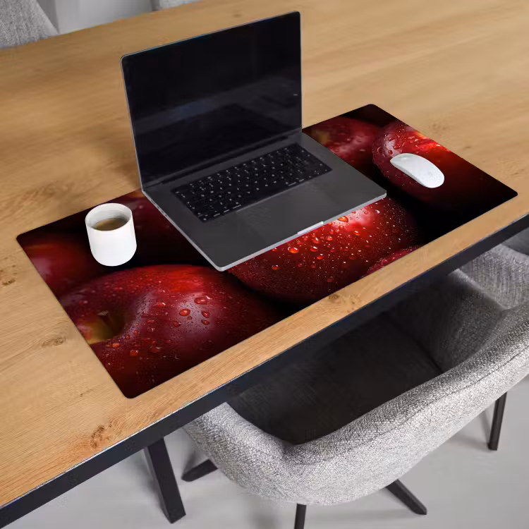 Bureau onderlegger - Rood - Appels - Fruit — 2