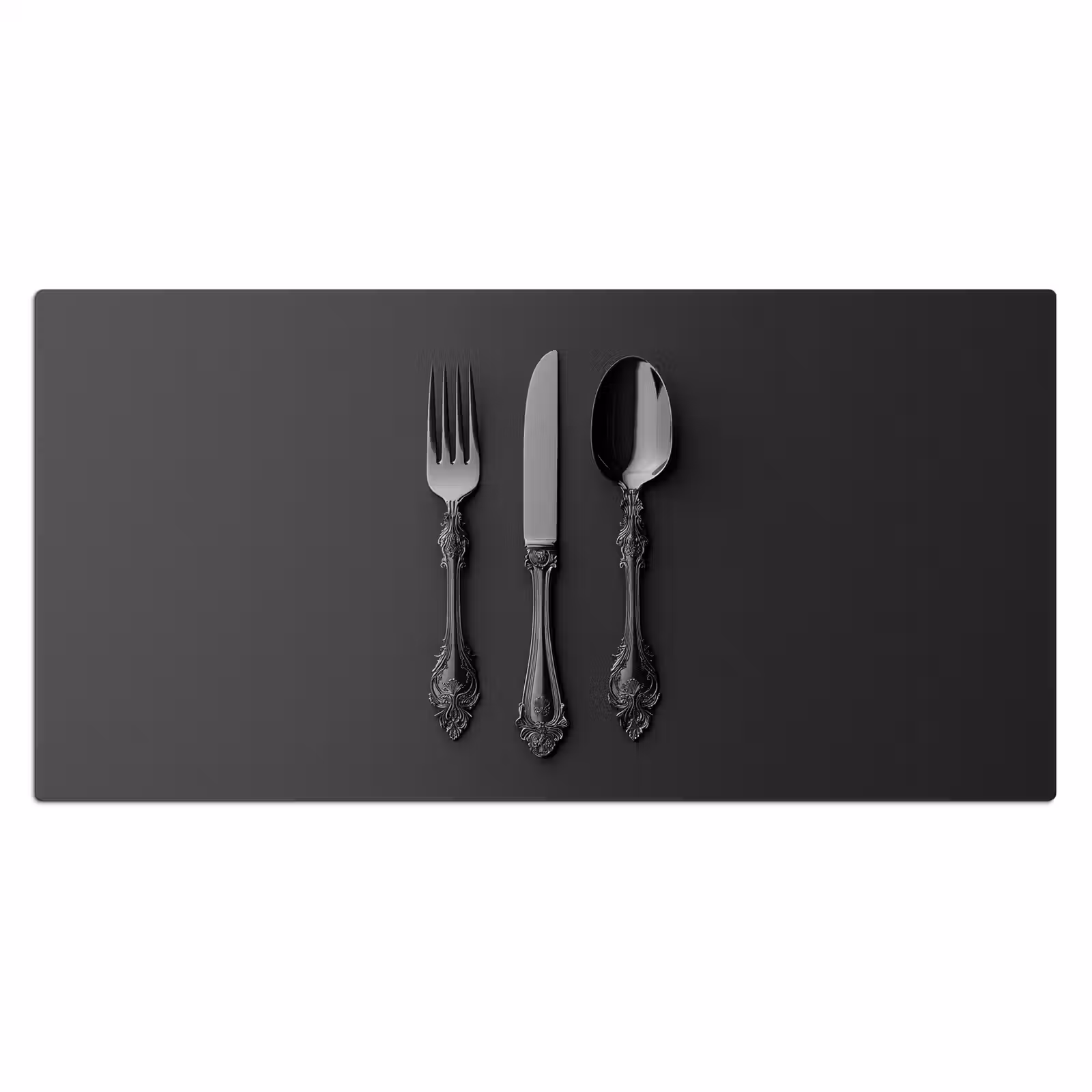 Bureau onderlegger - Bestek - Zwart — 1