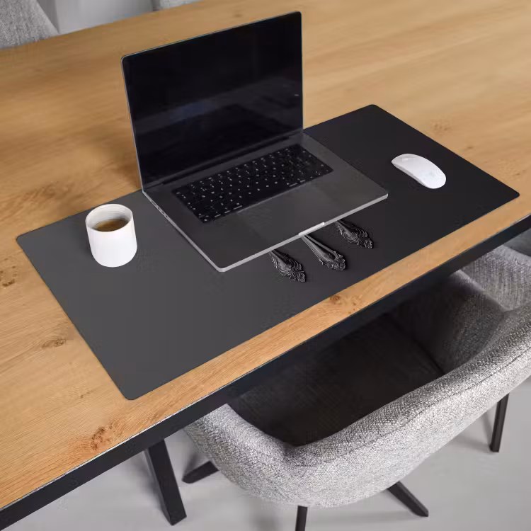 Bureau onderlegger - Bestek - Zwart — 2