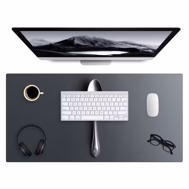 Bureau onderlegger - Zilver - Metaal - Lepel — 3