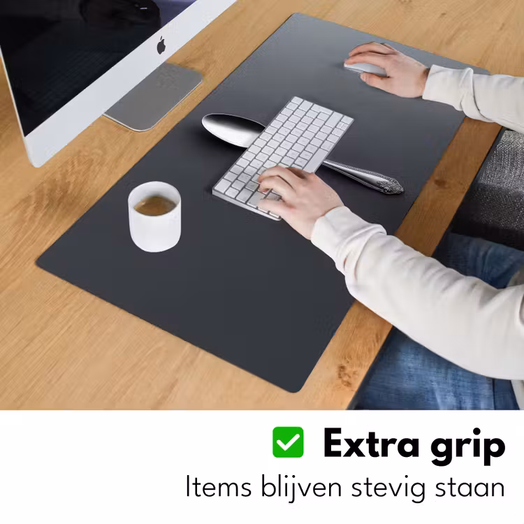 Bureau onderlegger - Zilver - Metaal - Lepel — 5