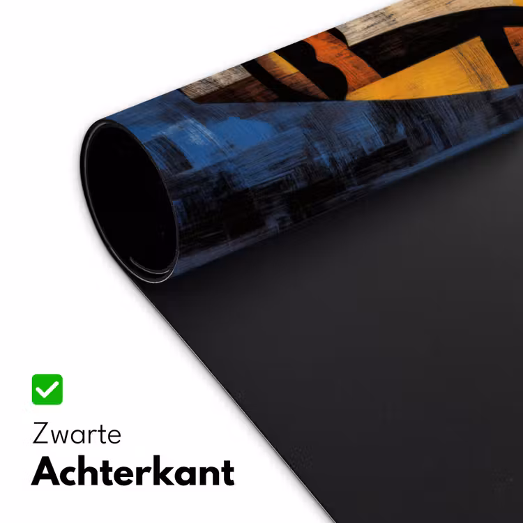 Bureau onderlegger - Abstract - Portret - Kleurvakken — 4