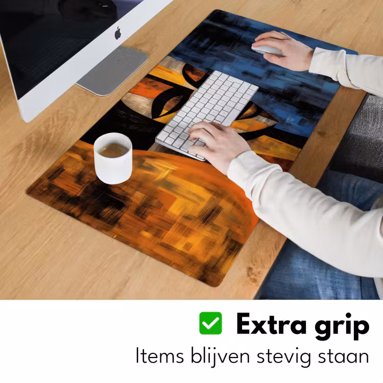 Bureau onderlegger - Abstract - Portret - Kleurvakken — 5