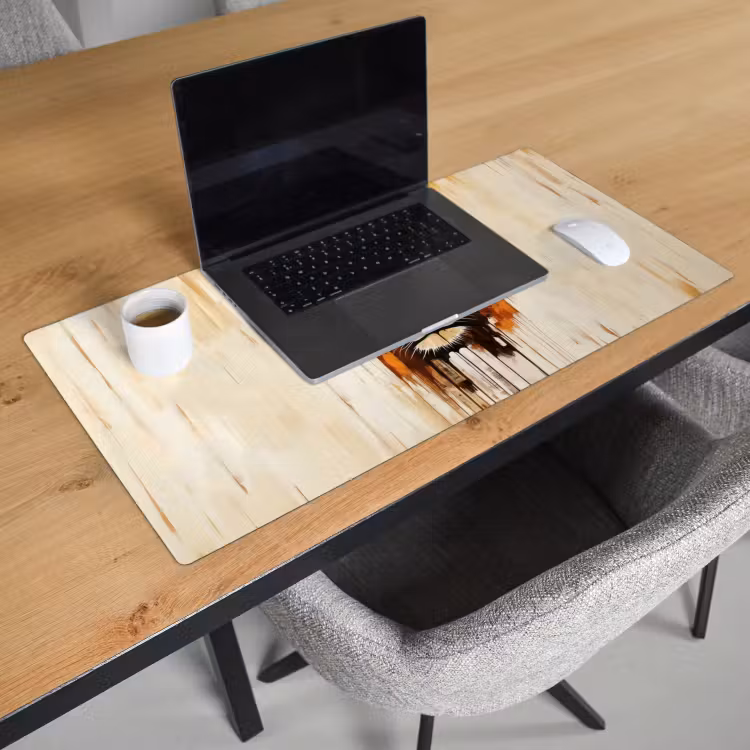 Bureau onderlegger - Luipaard - Symmetrisch - Strepen — 2
