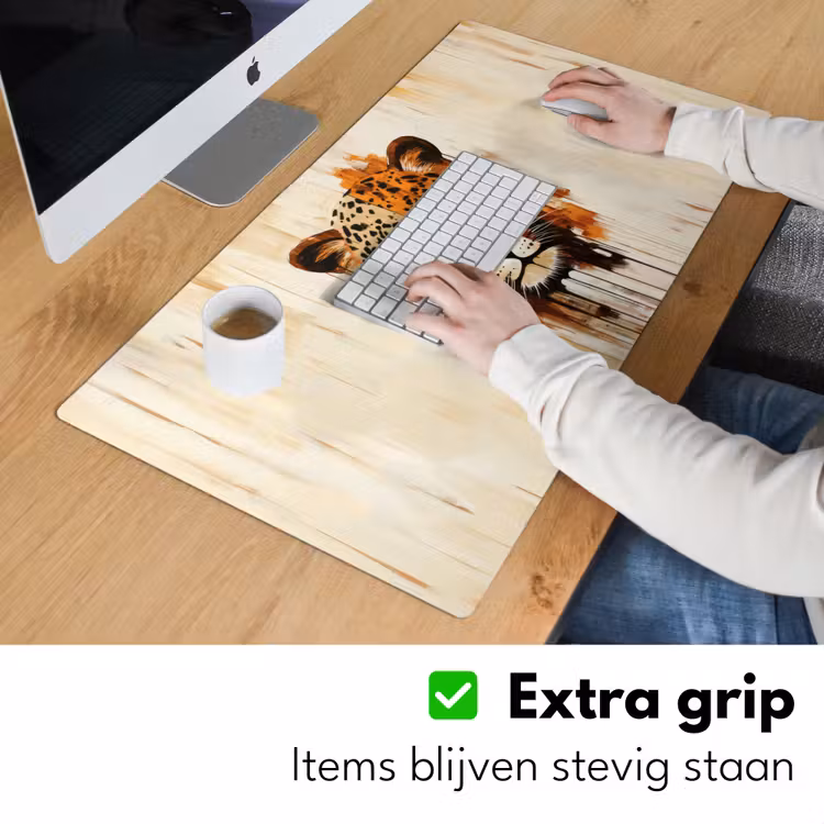 Bureau onderlegger - Luipaard - Symmetrisch - Strepen — 5
