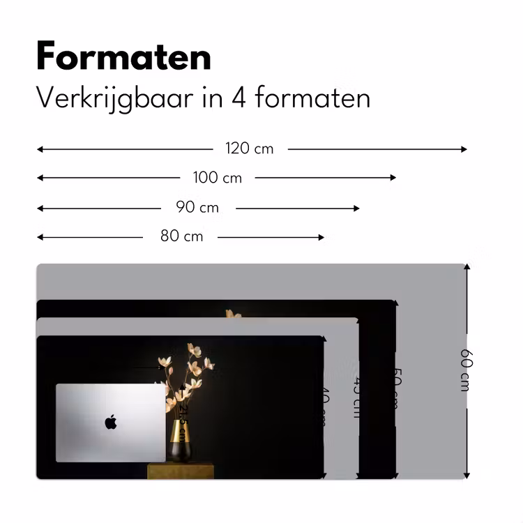 Bureau onderlegger - Sierlijk - Boeket - Goud - Vaas — 7