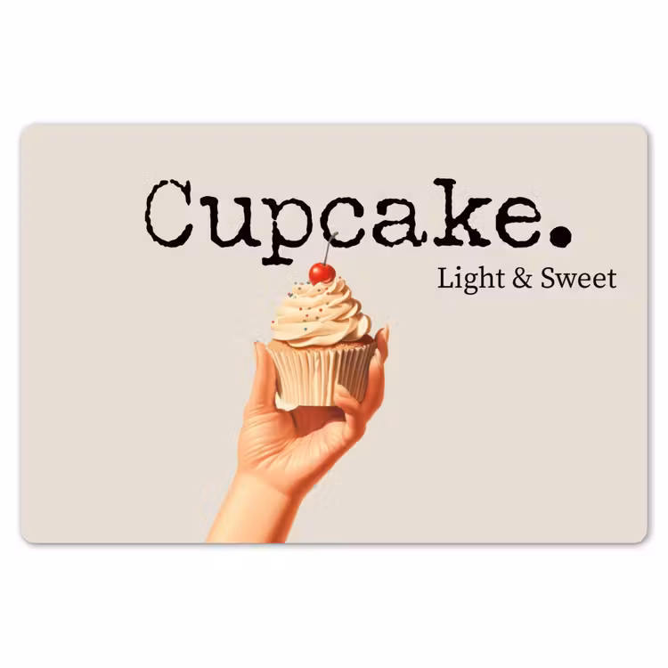 Placemat - 6 stuks - Cupcake - Zoet - Kers — 7